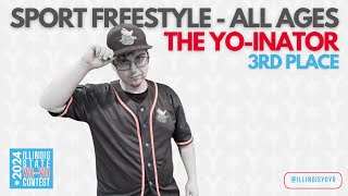 The Yo Inator — 1A Sports Freestyle — All Ages — 3rd Place — 2024 Illinois States Yo Yo Contest [upl. by Breanne]