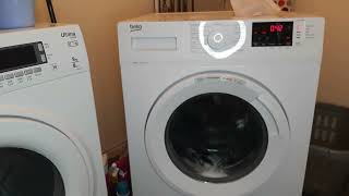 BEKO WTK104121W Washing Machine Quick 40 Full Cycle [upl. by Limbert]