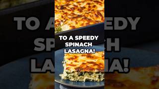 Easy Spinach Lasagna A deliciously cheesy hearty dish that’s perfect for any dinner [upl. by Gnilyarg]