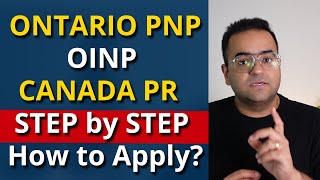 CANADA PR  Step by Step OINP Employer Job offer International Student Stream  Latest IRCC Updates [upl. by Onileba118]