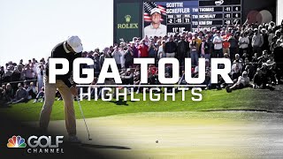 PGA Tour Highlights WM Phoenix Open Day 4  Golf Channel [upl. by Edlitam]