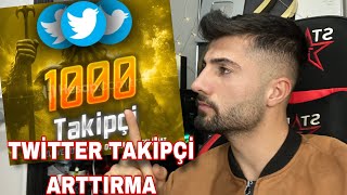 X Twitter takipçi arttırma 2024 şifresiz KANITLI [upl. by Shotton]