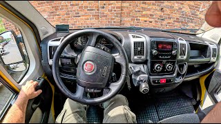 2015 Fiat Ducato 23 MultiJet 130HP POV Test Drive 1964 Joe Black [upl. by Euqinimod]