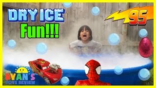 Easy science experiment for kids Dry Ice [upl. by Vittorio]