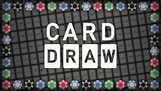 Card Draw  Announcement Trailer [upl. by Cayla657]