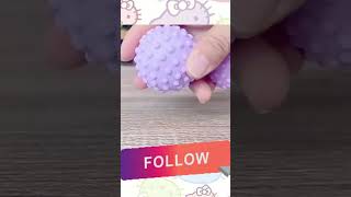 Massage Ball For Feet Fascia Ball Foot Massager Flower Texture Foot Yoga Ball Ma [upl. by Affrica]