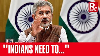 EAM S Jaishankar Urges All Indians To Take Interest In Nations Foreign Policy [upl. by Auop325]