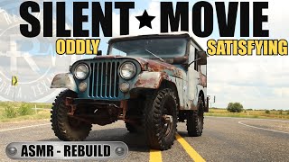 Relaxing ASMR Jeep Rebuild  No Talking Just Working  Oddly Satisfying Mechanic Video  RESTORED [upl. by Kwan]