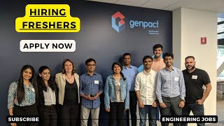 Genpact Hirings Fresher Trainees Any Graduate Can Apply  OFF Campus Drive For 2024 [upl. by Carroll380]