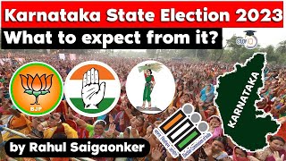 Karnataka Legislative Assembly Election 2023  What to expect from it KPSC Karnataka Civil Service [upl. by Berneta]