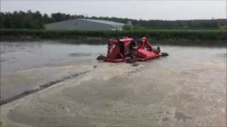 Lagoon Crawler  Floating Hose Discharge Option [upl. by Annoed]