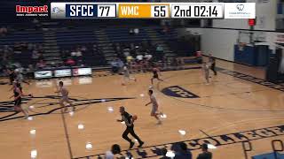 SFCC vs WMC Mens Basketball [upl. by Dam276]