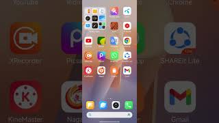 How to remove kineMaster dual apps icon from mobile display [upl. by Tripp]