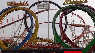 Olympia Looping Barth Offride Oktoberfest München 2024 FULL HD [upl. by Clevie]