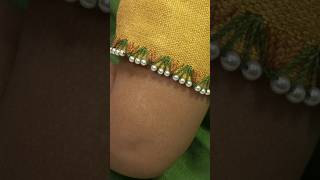 DECORATE YOUR CLOTHES  Embroidery Edges Tutorial diy embroiderystitches diystitching [upl. by Nod583]