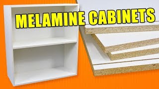 Economy Cabinet Making with Melamine How to Build Cabinets [upl. by Mcfarland52]