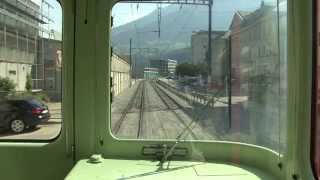 cab ride Zermatt  Briga linea GlacierExpress 44 [upl. by Asyle986]