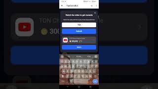 TON Chain Wallet Guide  TAPCOINS LUCKY CODE tapcoins luckycode hamsterkombat tapswap [upl. by Welch320]