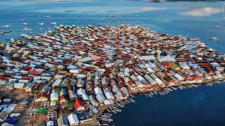 Bungin Island the most populous island in the world that has no coastline [upl. by Adne451]