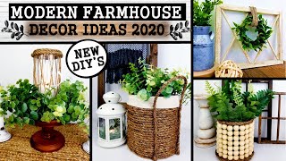 MODERN FARMHOUSE DIYs DECOR  DIY HOME DECOR IDEAS  HIGH END [upl. by Ormiston830]