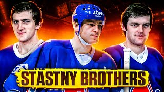 The Unbelievable Power of the Stastny Brothers in the NHL [upl. by Idaf872]