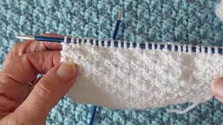 Baby Blanket Stitch Sheilas Just Knitting [upl. by Neeneg198]