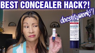 Best Concealer Hack Aquaphor aquaphor concealerhacks [upl. by Annerahs]