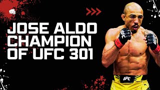 Jose Aldo Wants Talks With Dana White After Huge 301 Win [upl. by Marlena650]