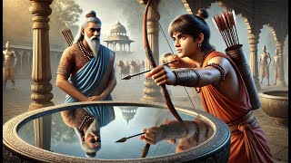 Young Arjunas Extraordinary Feat Hitting the Fishs Eye  Mahabharata Stories [upl. by Nerrak]