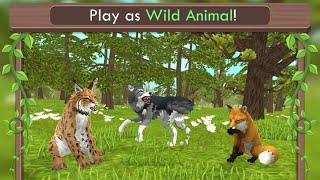 WildCraft Animal Sim Online 3D  TutorialampMutliplayer  Turbo Rocket Games1Wolf [upl. by Giuseppe]