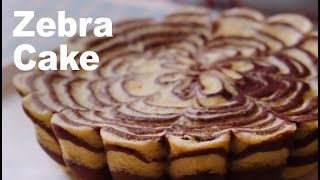 Zebra Cake  Recipe  4K [upl. by Sibyl]