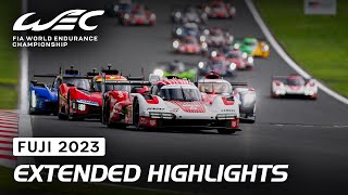 EXTENDED Race Highlights I 2023 6 Hours of Fuji I FIA WEC [upl. by Atiuqel]