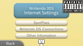 Rapping over 3DS Internet Settings menu 🔥🔥 [upl. by Olivette190]