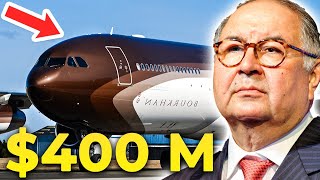 A Look At Alisher Usmanov 400 Million Airbus A340300 [upl. by Montanez]