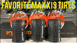 My Favorite MtB Tires  Maxxis Assegai Aggressor amp DHRII [upl. by Yatnod]