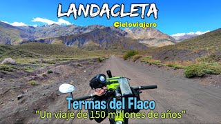 LandaCleta x Chile  Termas del Flaco Capítulo quotUn Viaje de 150 Millones de añosquot cicloturismo [upl. by Hilten]