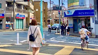 JAPANTOKYOKamiitabashi station walking scenery [upl. by Nohtanhoj]