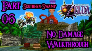 Zelda Majoras Mask 100 Walkthrough Widescreen HD Part 6  Southern Swamp  Woods of Mystery [upl. by Nomrej]