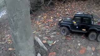 Crawlen im Wald Forresttimemit TRX 46x6 Amewi uvm [upl. by Eilitan557]