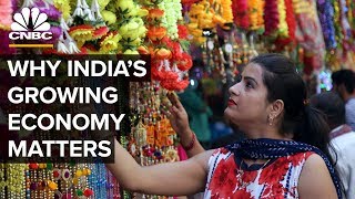 How Indias Economy Is Growing At A Faster Pace Than China [upl. by Clerk]