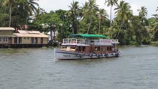 Exploring Alleppeys Backwaters Part 1 Private Boat House Tour  Hyderabadi Telugu Vlogger [upl. by Ava]