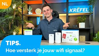 Hoe versterk je je wifi signaal [upl. by Bellda]