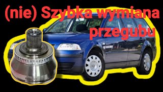 Wymiana przegubu VW passat B5 fl [upl. by Gustafson]