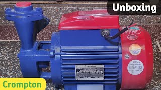 Crompton Mini Master 1 HP Surface Domestic Single Phase Pressure Pump Unboxing [upl. by Lebatsirhc]