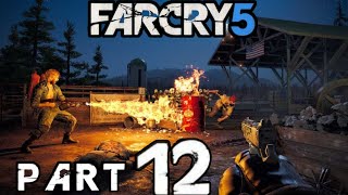 FAR CRY 5 Walkthrough Gameplay Part 12  CAPTURED PS4 Pro [upl. by Yelnet744]