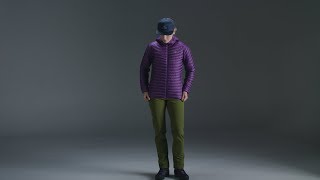 Arcteryx  Womens Cerium SL Hoody  Mauveine [upl. by Doralyn]