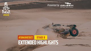 Extended highlights of the day presented by Gaussin  Stage 8  Dakar2022 [upl. by Azarcon]