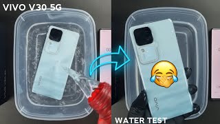 Vivo V30 5G Water Test iP54 💧💦  Lets See if Vivo V30 is Waterproof Or Not [upl. by Prouty]