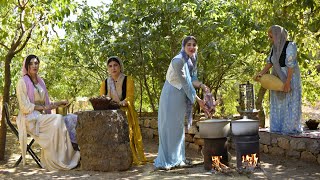 Cooking the Most Delicious Iranian Stew Fesenjan With Duck and Walnut In Country House [upl. by Norre]