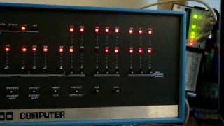 MITS Altair 8800 demonstration [upl. by Leemaj302]